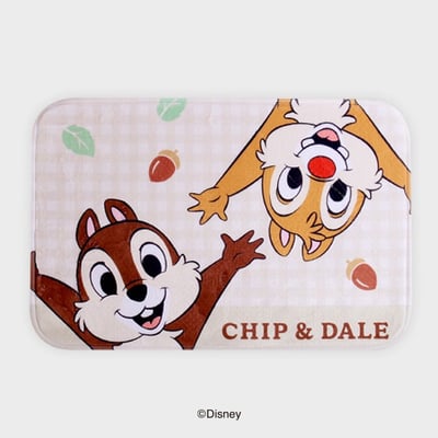 韓國大創 X 迪士尼聯名 奇奇蒂蒂家族 腳踏墊3