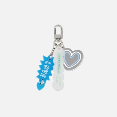 SM TOWM X Soo Soo jin 聯名周邊 壓克力鑰匙圈7