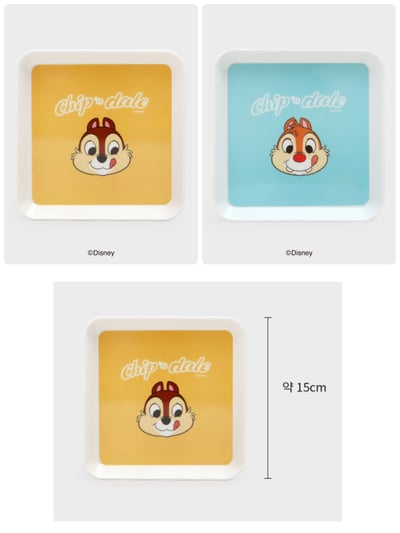 韓國大創 X 迪士尼聯名 奇奇蒂蒂家族 美耐皿餐碗/盤7