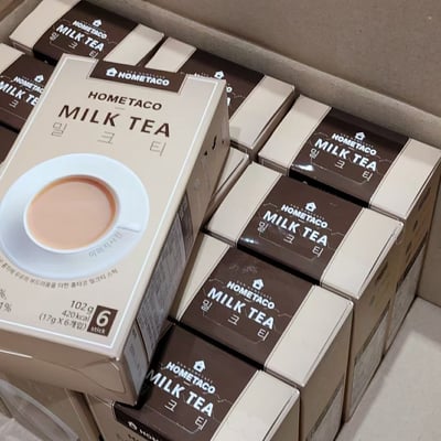 HOMETACO 韓國 星巴克指定香醇奶茶3