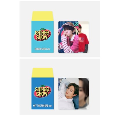 SHINee 2025年年曆 官方周邊 隨機小卡套組1