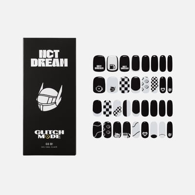 NCT DREAM X AMORE 聯名款 凝膠美甲貼4