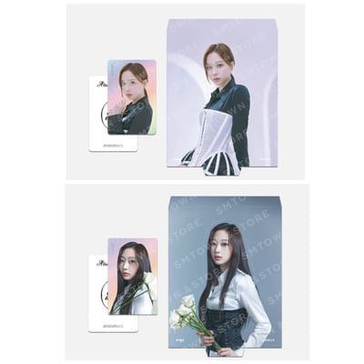 aespa "Alluring Atelier" 官方周邊 閃卡+寫真小卡套組1