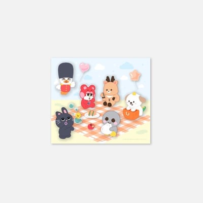 RIIZE  "2025 WE LITTLE RIIZE" 官方周邊 透明貼紙1