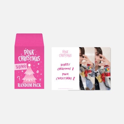 SM TOWN 2023 PINK CHRISTMAS 官方周邊 隨機小卡套組8