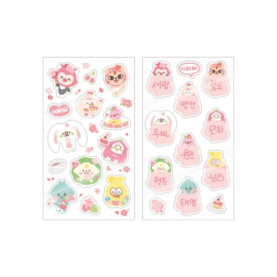 CRAVITY 2023 THE 1ST WORLD TOUR 周邊 造型貼紙套組1