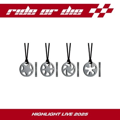 HIGHLIGHT LIVE 2025 "RIDE OR DIE" 官方周邊 項鍊套組1