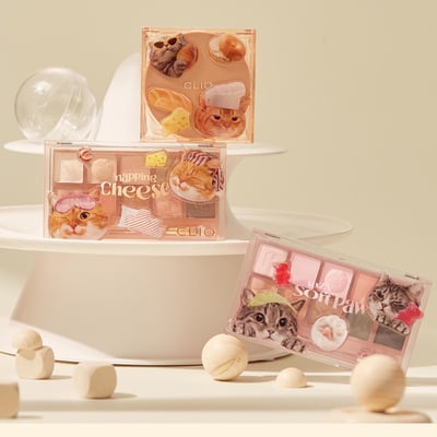 CLIO 可愛貓咪系列 10色眼影盤1