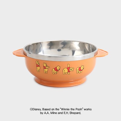 韓國大創 X 迪士尼聯名 小熊維尼家族 不鏽鋼杯/餐碗4