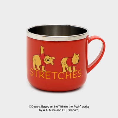 韓國大創 X 迪士尼聯名 小熊維尼家族 不鏽鋼杯/餐碗2