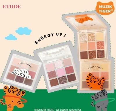 ETUDE HOUSE X 小老撫聯名 9宮格眼影盤1