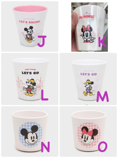 韓國大創 X 迪士尼聯名 米奇家族 美耐皿水杯3