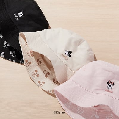 韓國大創 X 迪士尼聯名 米奇家族 漁夫帽1