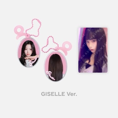 aespa 官方周邊 壓克力雙面鑰匙圈套組3