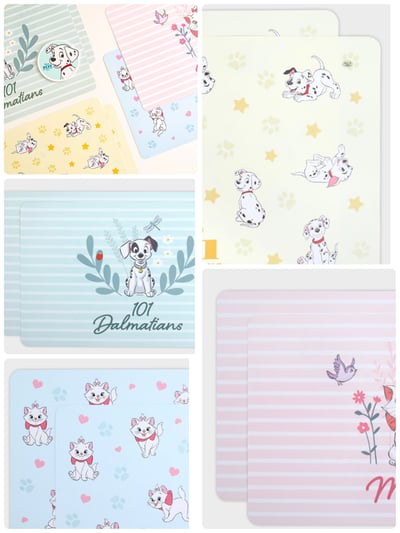 韓國大創 X 迪士尼聯名 瑪麗貓、101忠狗 餐桌墊1