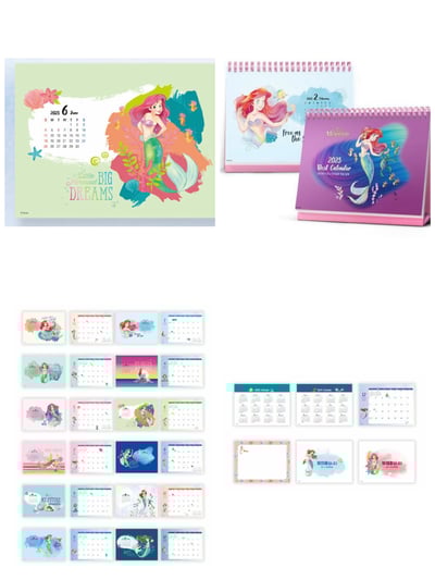 韓國大創 X 迪士尼聯名 2023年桌上型月曆3