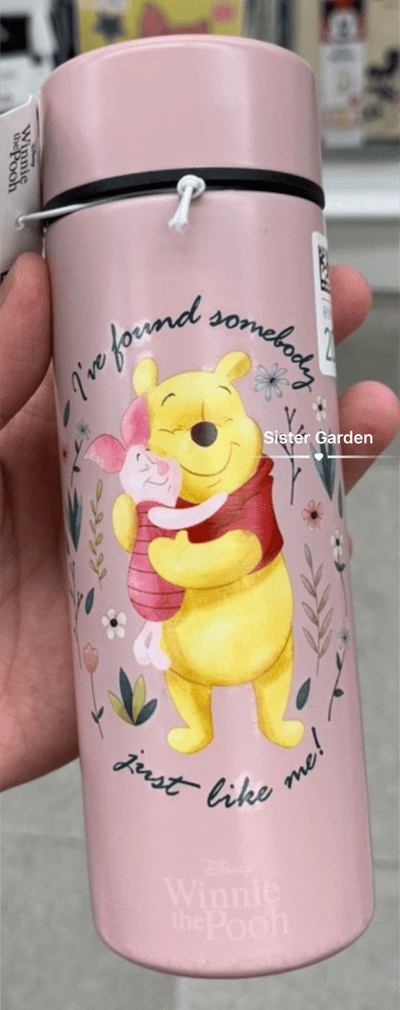 韓國大創 X 迪士尼聯名 小熊維尼 水瓶/環保瓶/水杯/保溫瓶7