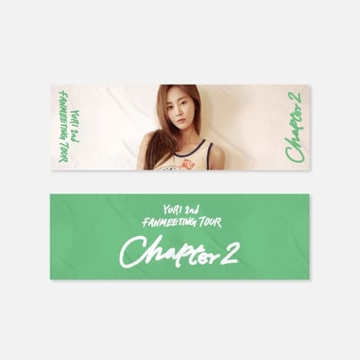 GIRLS' GENERATION 少女時代 Yuri 俞利 2nd FANMEETING 第二波官方周邊 手幅ver.21