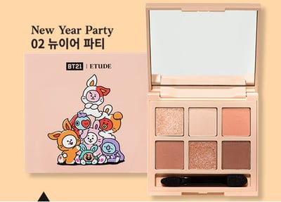 ETUDE HOUSE X BT21 2023年新年特別版 6色眼影盤3
