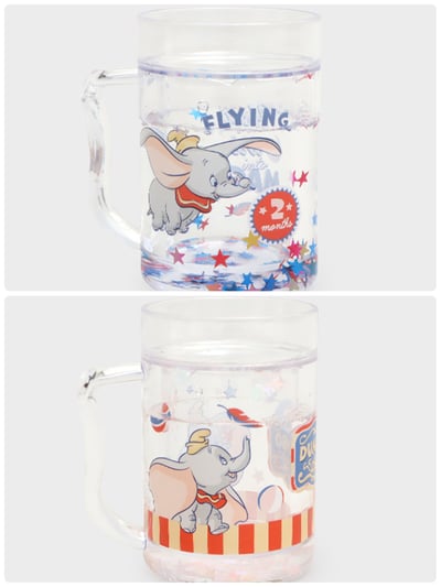 韓國大創 X 迪士尼聯名 DUMBO小飛象 塑膠水杯1