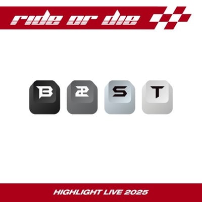HIGHLIGHT LIVE 2025 "RIDE OR DIE" 官方周邊 鍵帽套組1