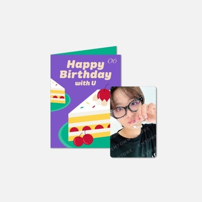 NCT Haechan 2023年生日周邊 生日賀卡1