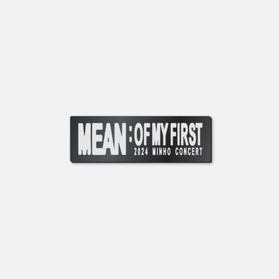 SHINee MINHO 珉豪 2024 CONCERT ‘MEAN : of my first’ 官方周邊 造型徽章3