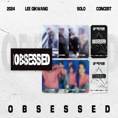 Highlight GiKwang 2024個人演唱會 "OBSESSED" 官方周邊 TICKET套組1