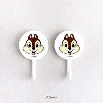 韓國大創 X 迪士尼聯名 奇奇蒂蒂家族 自黏掛勾2