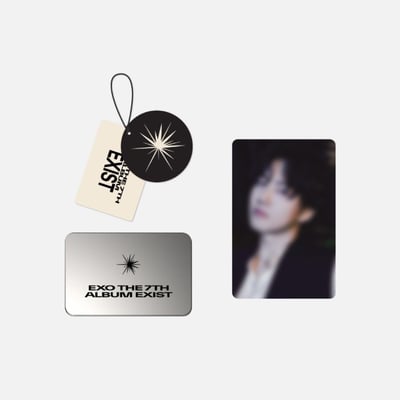 EXO 正規7輯 回歸 EXOcial Club Cream Soda 第二波官方周邊 PAPER FRESHENER+TINCASE1