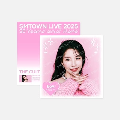 SMTOWN 30周年 LIVE 2025 第二波官方周邊 LP海報套組 (BoA)1