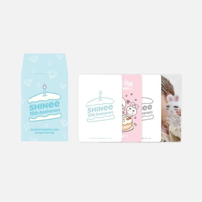 SHINee 15周年周邊 PART1 隨機小卡套組3