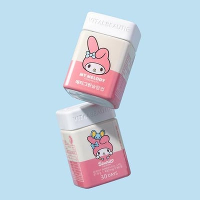 愛茉莉 X 三麗鷗 My Melody 美樂蒂聯名包裝 綠茶片3