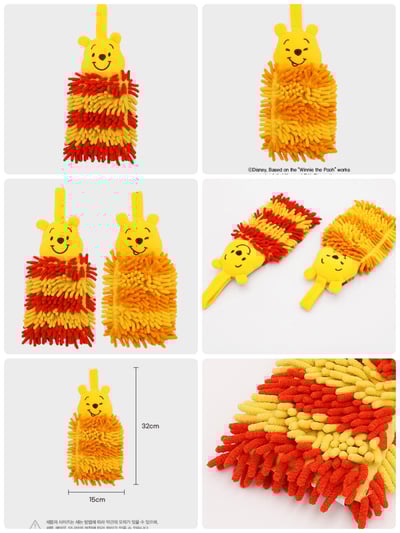 韓國大創 X 迪士尼聯名 小熊維尼家族 居家收納用品/車用品11