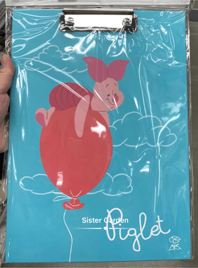 韓國大創 X 迪士尼聯名 小熊維尼家族 文件夾板3