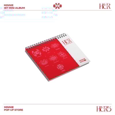 (G)I-DLE MINNIE 快閃店 "HERS" 官方周邊 CROQUIS BOOK1