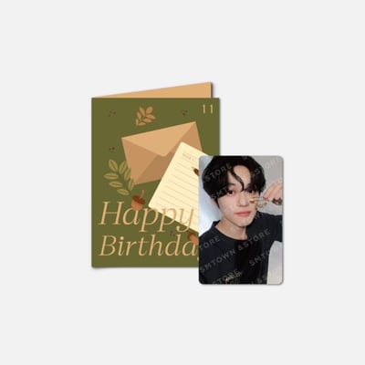 NCT CHENLE 2023年生日周邊 生日賀卡1