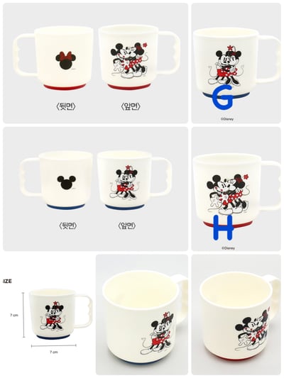 韓國大創 X 迪士尼聯名 米奇家族 塑膠水杯、水瓶、水壺5