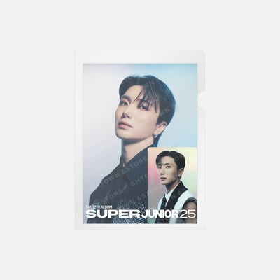 SUPER JUNIOR 正規12輯 "Super Junior25" 官方周邊 閃卡+寫真小卡套組1