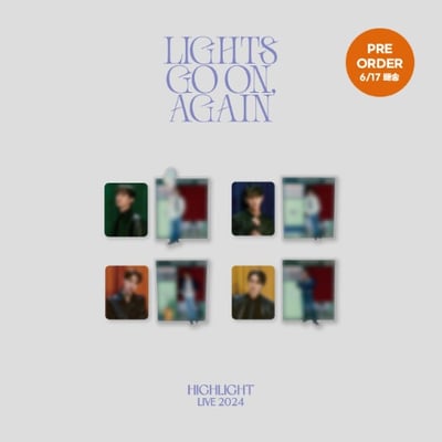 Highlight LIVE 2024 官方周邊 壓克力磁鐵套組1