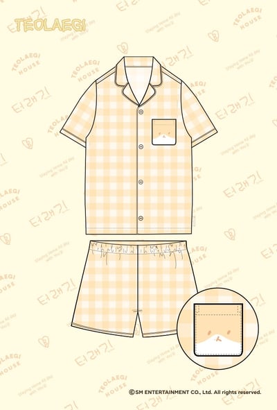 SPAO X TEOLAEGI 聯名款 短袖睡衣2