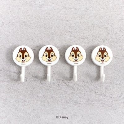 韓國大創 X 迪士尼聯名 奇奇蒂蒂家族 自黏掛勾4