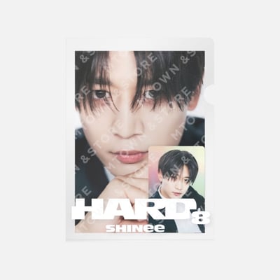 SHINee The 8th Album - HARD 官方周邊 閃卡+寫真小卡套組1