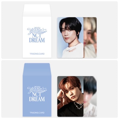 NCT DREAM 2024年年曆 官方周邊 隨機小卡套組1