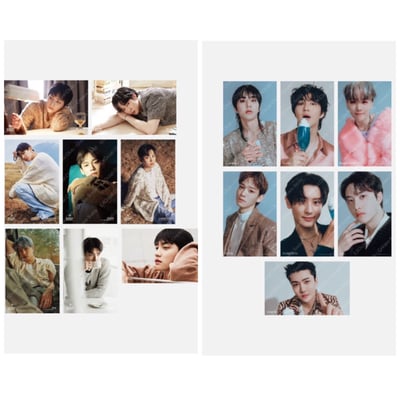 EXO 正規7輯 回歸 EXOcial Club Cream Soda 官方周邊 4X6寫真照套組1