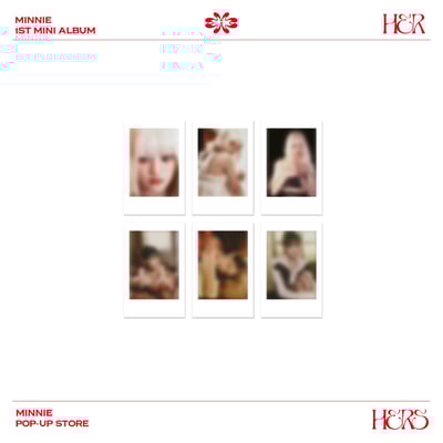 (G)I-DLE MINNIE 快閃店 "HERS" 官方周邊 拍立得套組1