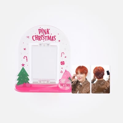 SM TOWN 2023 PINK CHRISTMAS 官方周邊 壓克力旋轉架套組 NCT 1271