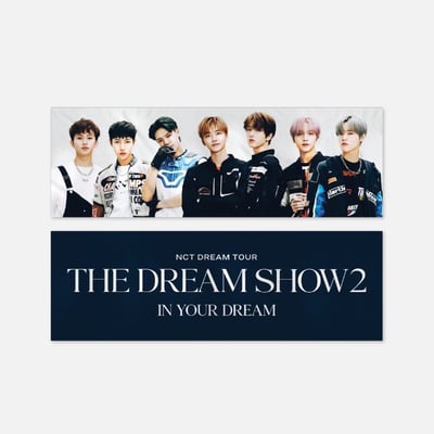 NCT DREAM TOUR ‘THE DREAM SHOW 2 : In YOUR DREAM’ 官方周邊 手幅1
