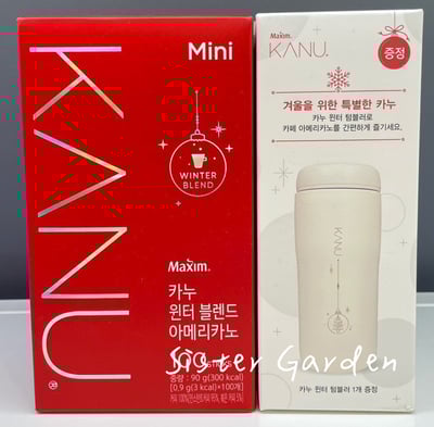 KANU MAXIM 深烘美式咖啡 聖誕版 (即溶沖泡)1