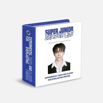 SUPER JUNIOR 2025年年曆 官方周邊 迷你卡收集冊套組1